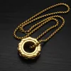 Gold with 4mm60cm square pearl chain