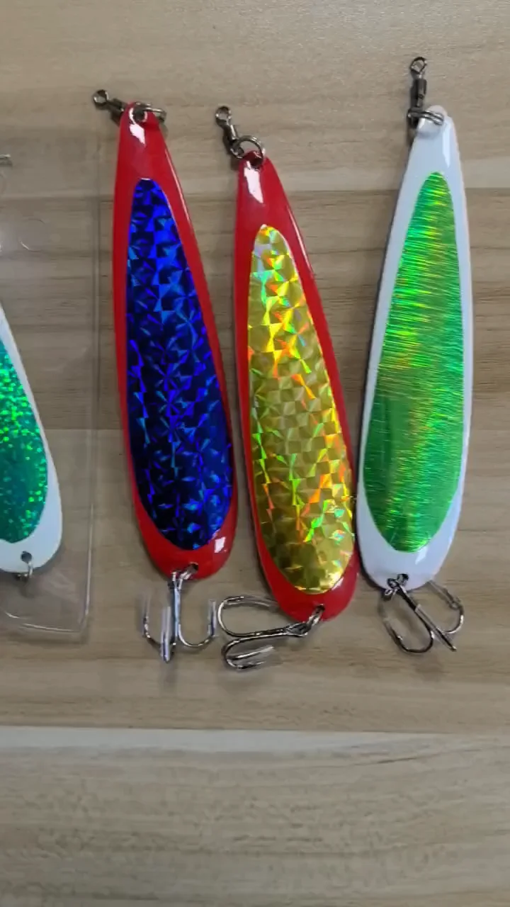 Superiorfishing Trolling Spoon Lures Flutter Spoon Lure Wholesale
