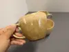 Ink pad yellow-v-shaped cup