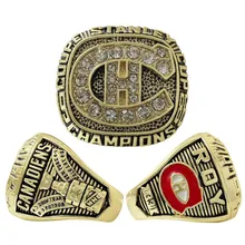 Custom Championship Ring 1986 NHL Montreal Canadiens Championship Ring Custom Wooden Box