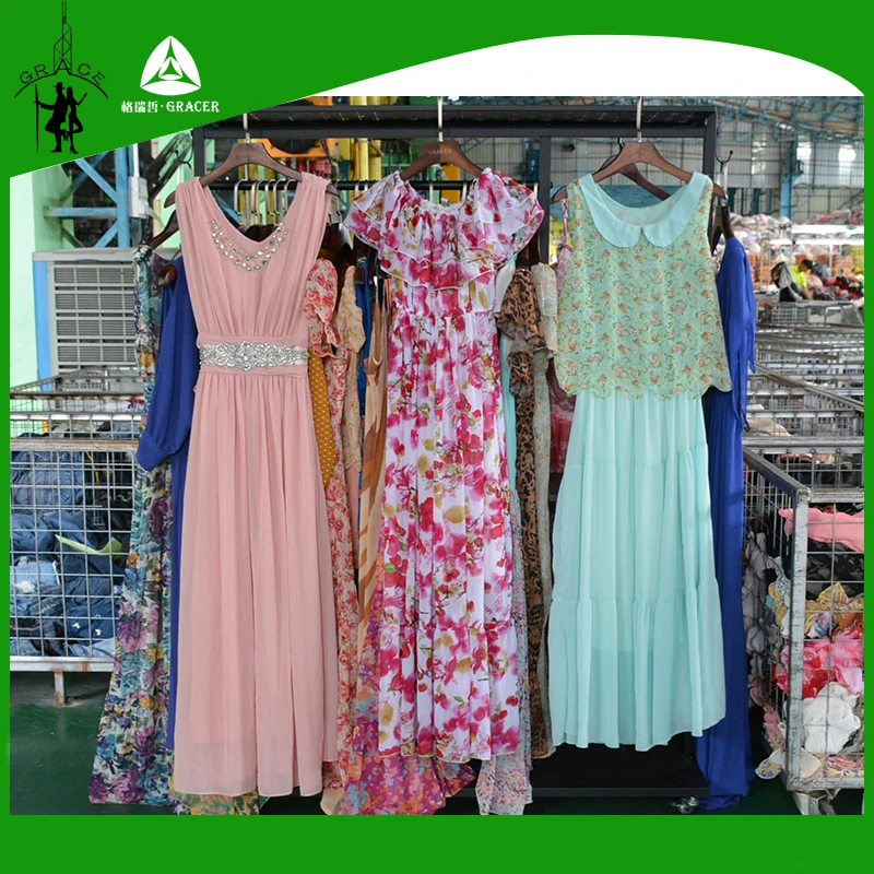 Guangzhou Korea Used Dresses In Bulk Used Clothes Bales Second Hand