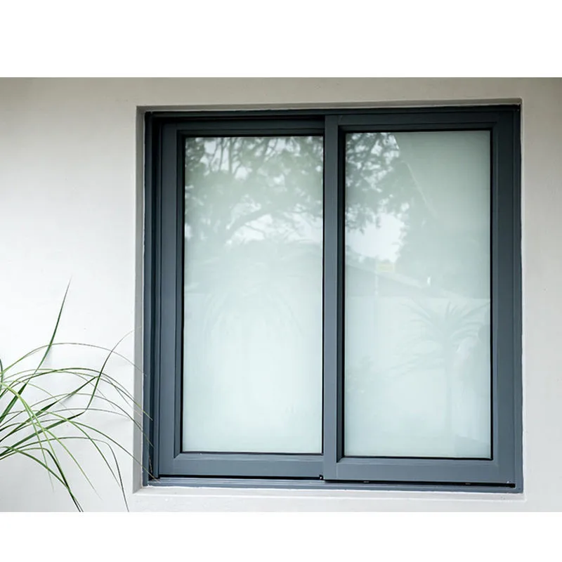 ADVANCE Glazed Manual Open Style Crank Window Double Glass Aluminum Awning windows for the Kitchen
