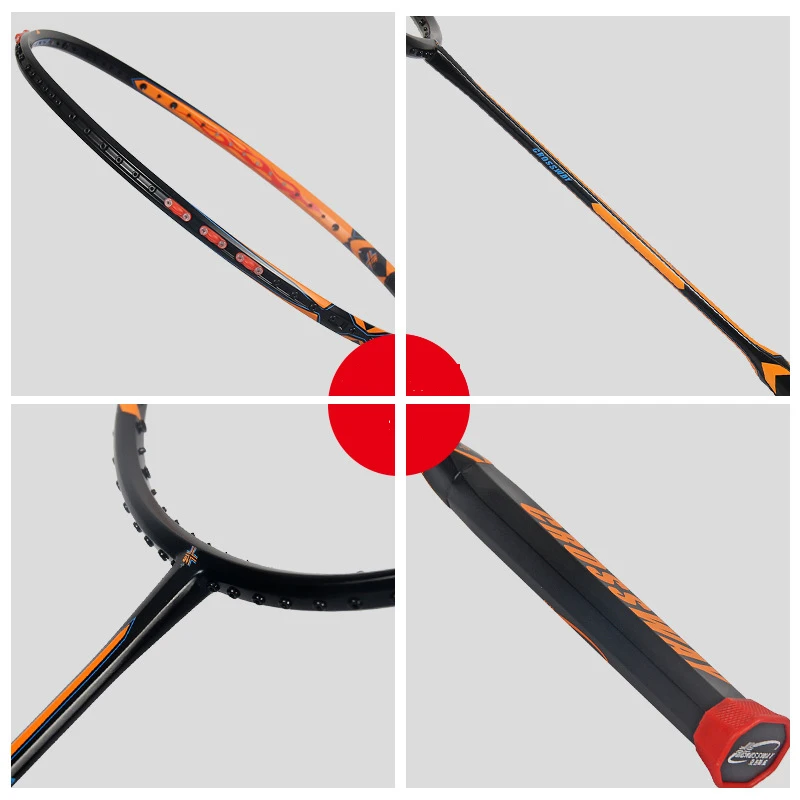 Высококачественная тренировочная ракетка для бадминтона с логотипом на заказ оптом