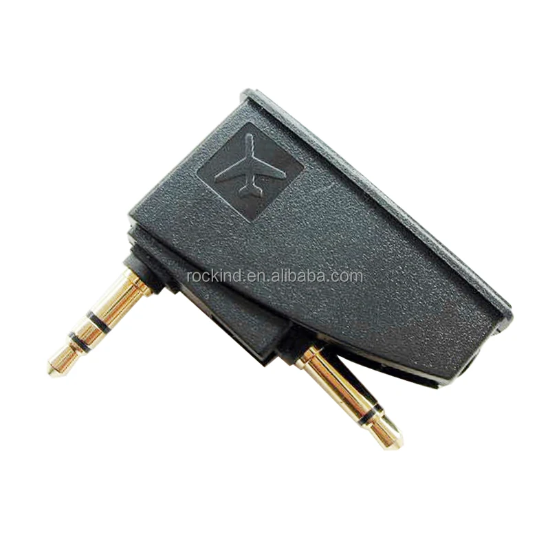 3.5mm Airplane Headset Plug Adapters For Bose Qc45 Qc35 Qc25 Qc15 Noise