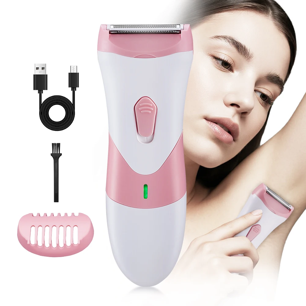 New Model Charging Electric Shaver for Women Painless Full Body Epilator with Foil for Home and RV Use