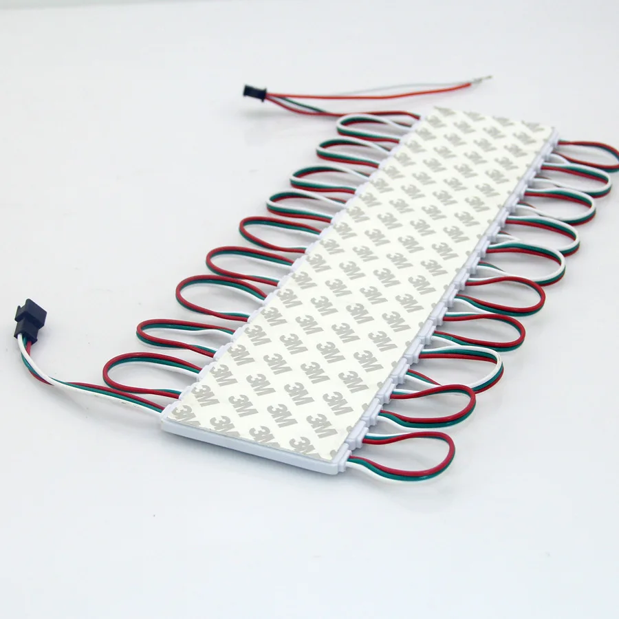 Module 5050 LED DC12V Design de Publicité Étanche Super Bright Lighting Bleu - 100 Pcs/Lot