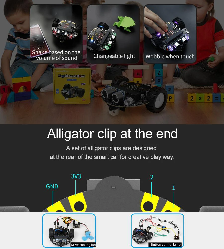 Yahboom Tiny:bit - Educational Smart Robot Car for Kids