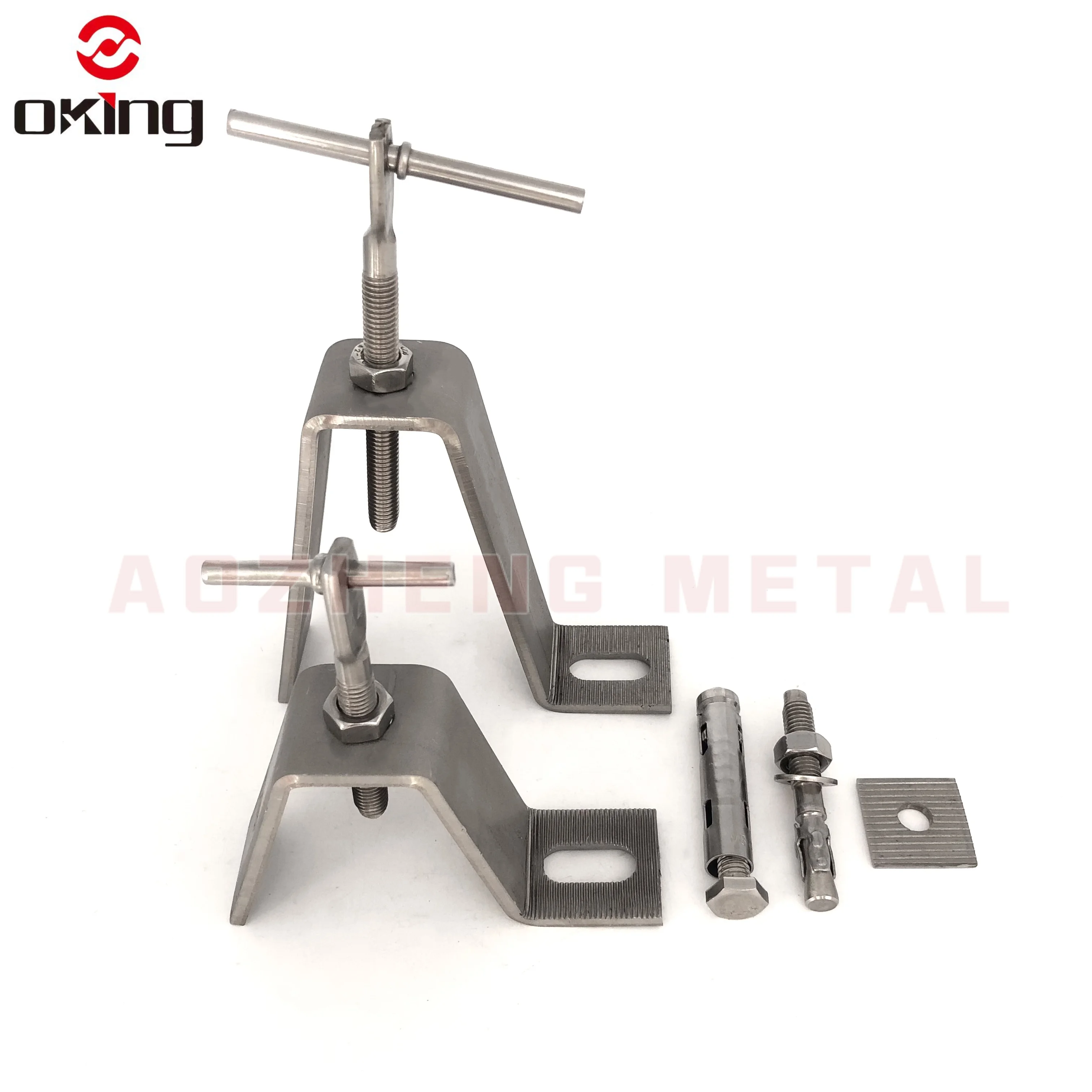 Stainless Steel Bracket for Stone Wall Cladding Stone Fixing Z Anchor Marble Angle Facade  System
