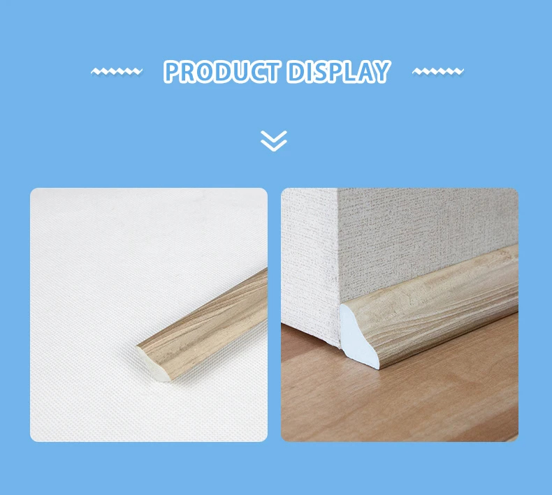 Oak Flooring Scotia Trim for Covering the Expansion Gap Between Floor and Skirting Board