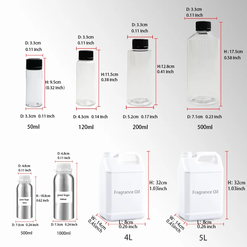 500ml Fragrance Oil for Diffuser Aroma Oil Home Fragrance Diffuser Oil Customizable Fragrance