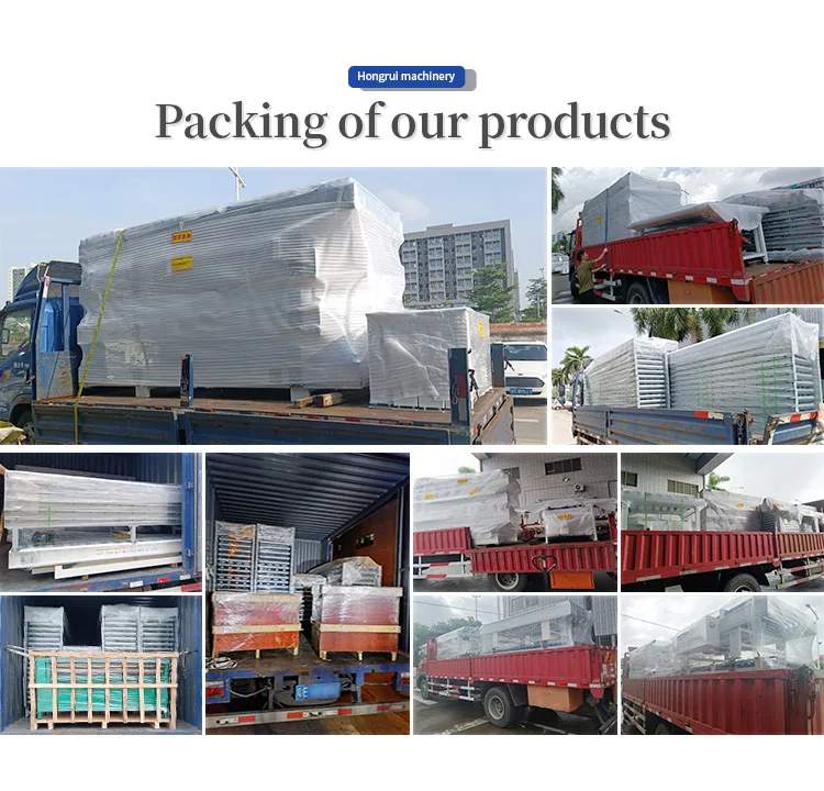 Hongrui Factory Custom Automated Production Line Powers Roller Straight Conveyor details