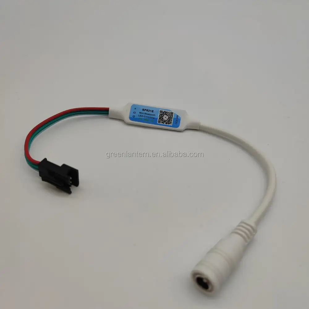Contrôleur LED Bluetooth SP621E - Lot De 2, 5-24V, Pour Bande RGB WS2811/WS2812B - Application IOS/Android - 3