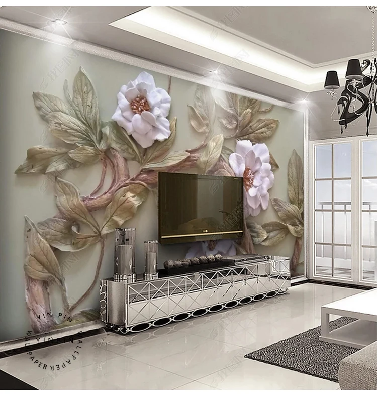 Custom 3d Relief Tree Wallpaper Mural For Tv Background Wall Decoration Buy 3d Design Wallpaper Wallpaper For Home Tv Background 3d Flower Design Custom Wallpaper Product On Alibaba Com