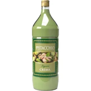 Top Quality Italian Liqueur Crema Al Pistacchio Villa Cardea 2 Lt Pet - 6 Bottles Per Box For Dessert Pairing
