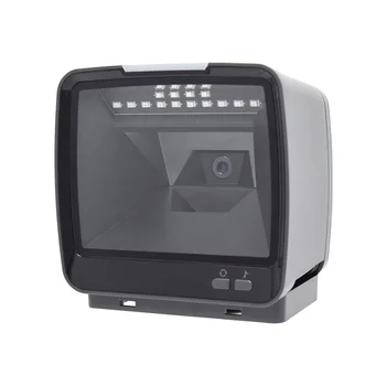 High Speed scan Desktop qr code reader scanner portable 1D 2D Omnidirectional barcode Scanner