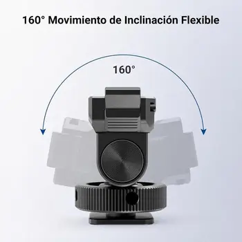 NEEWER Magnético Montaje Liberacin Rpida Compatible Solo con dji Osmo Action 6, Cmara Accin Accesorios con Adaptador detail image