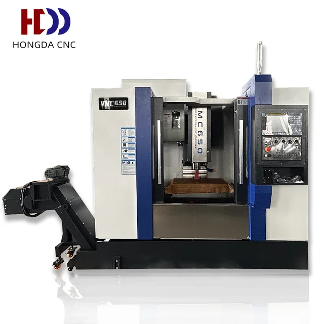hot sales cheap price 3-Axis VMC650 Machine high accuracy and speed vertical VMC650 center milling Machining