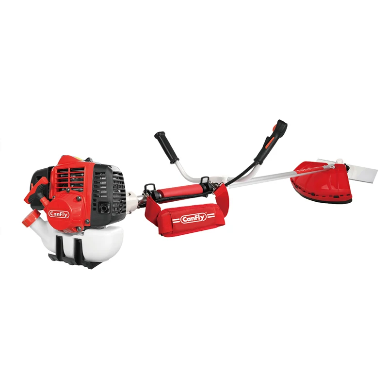 Canfly Brush Cutter Big Power 63cc 2 Stroke Grass Cutter Gasoline Petrol Brush Cutter Grass Trimmer Machine