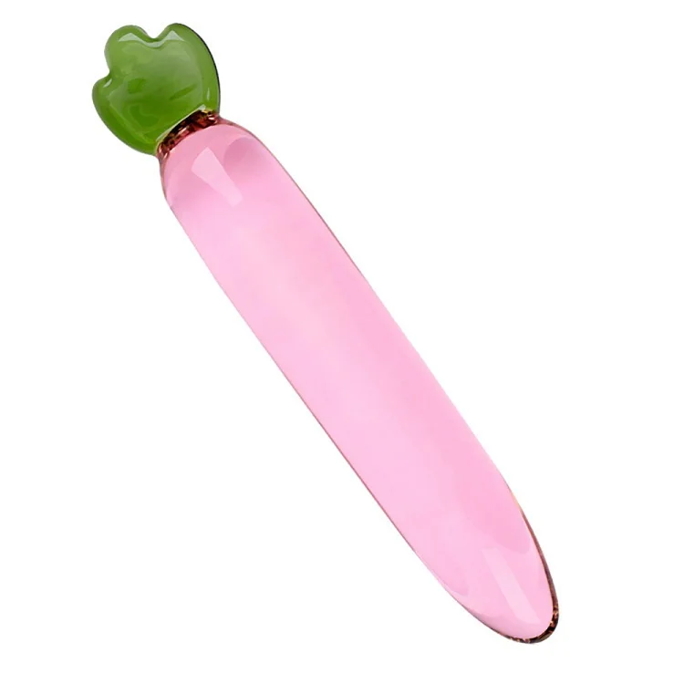 Lustige Kristallglas-Frucht- und Gemüse-Dildos für Frauen Masturbation  Sexspielzeug Banane Gurke Aubergine Luffa Karotte Sexspielzeuge für Frauen