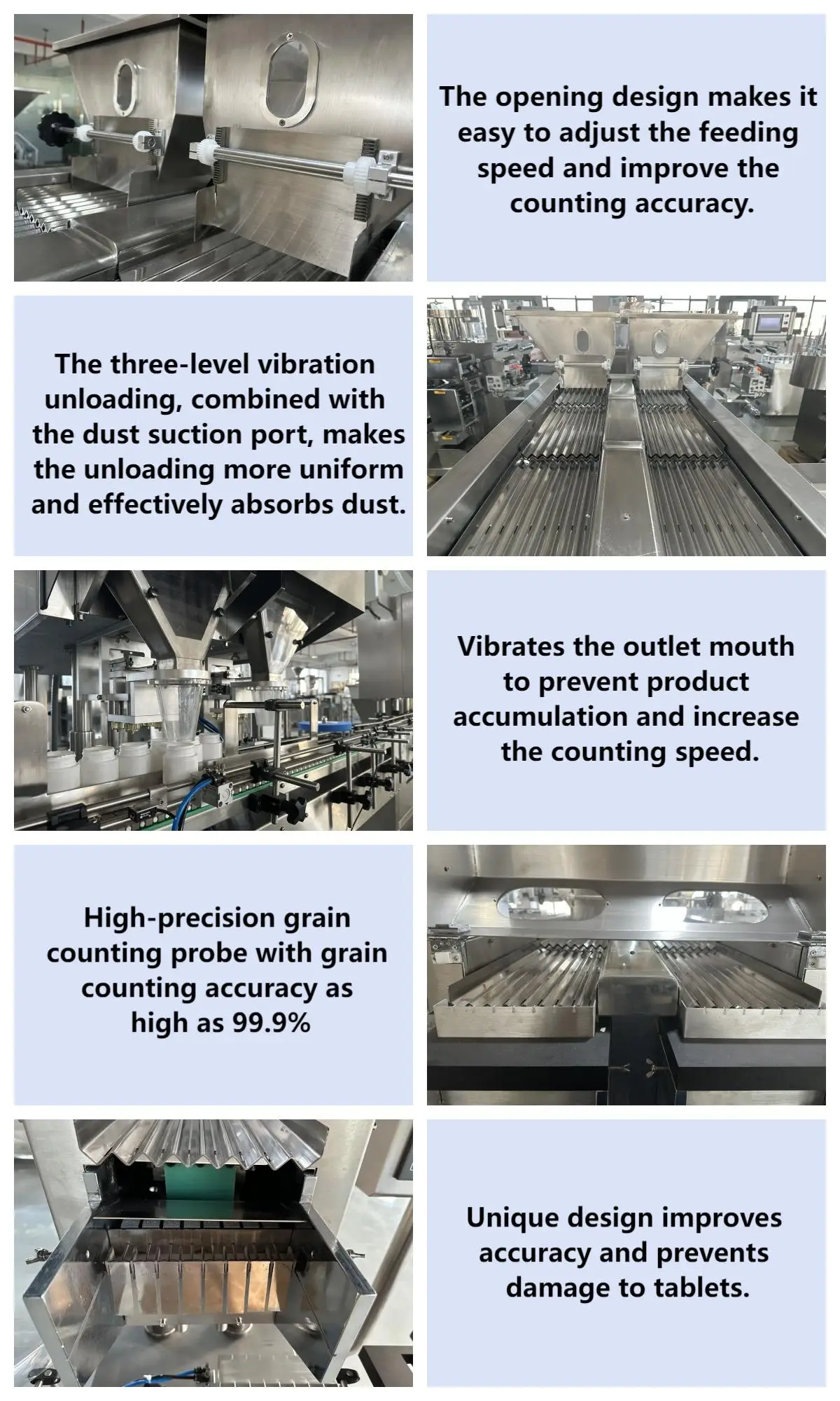 2025 DTOP Best Price Automatic Capsule and Tablet Counting Machine Tablet Supplier factory