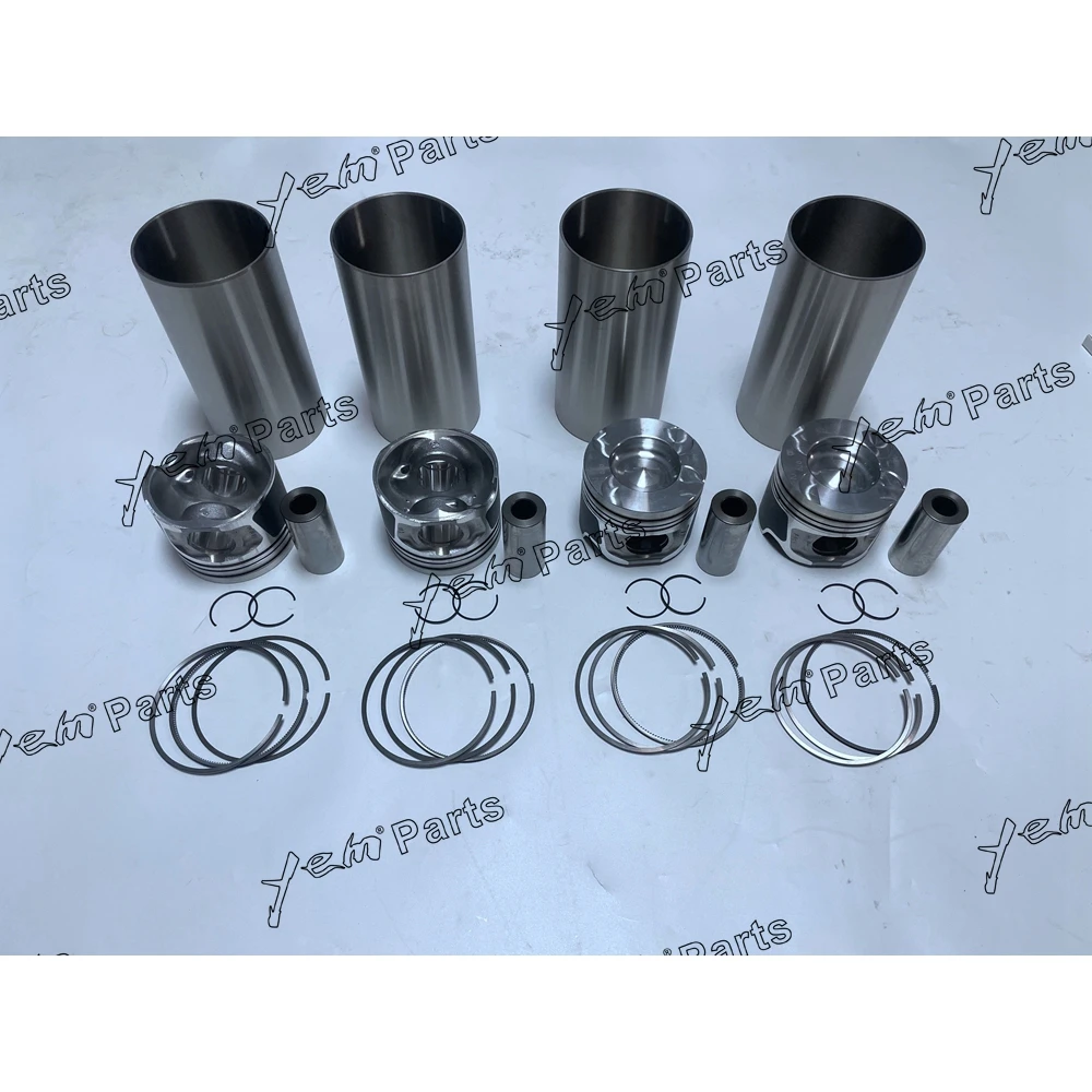 Liner Kit With Cylinder Liner Piston Rings Fit for Toyota 1KD