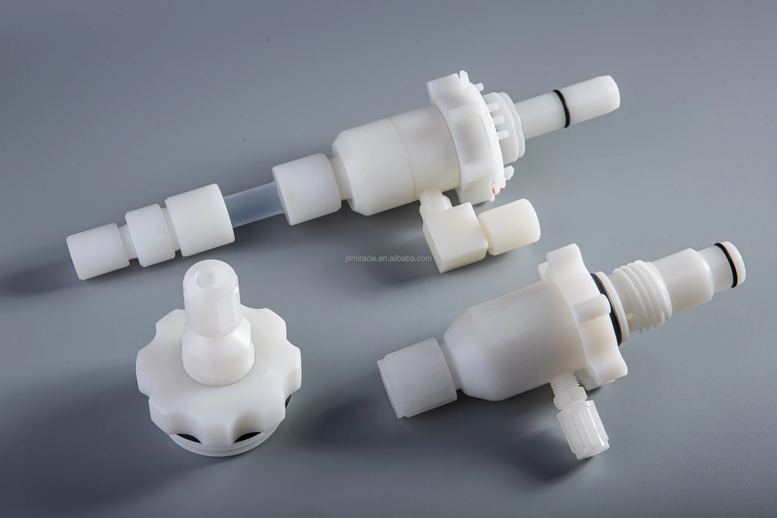 Pfa Compression PFA Male Connector - Flare Type for Semiconductor Use