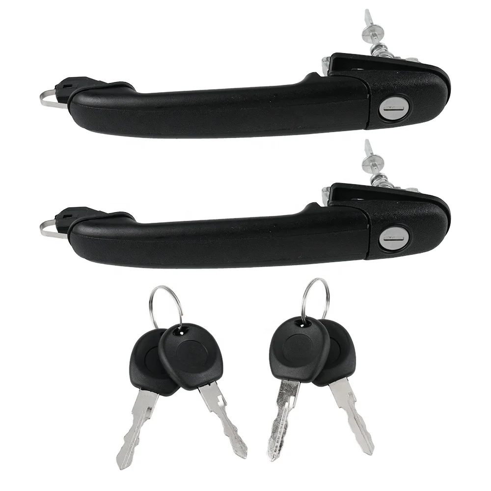 Front Car Door Handle Key Lock w/Keys For VW Polo 1994-2001 Sharan 1995-2010 