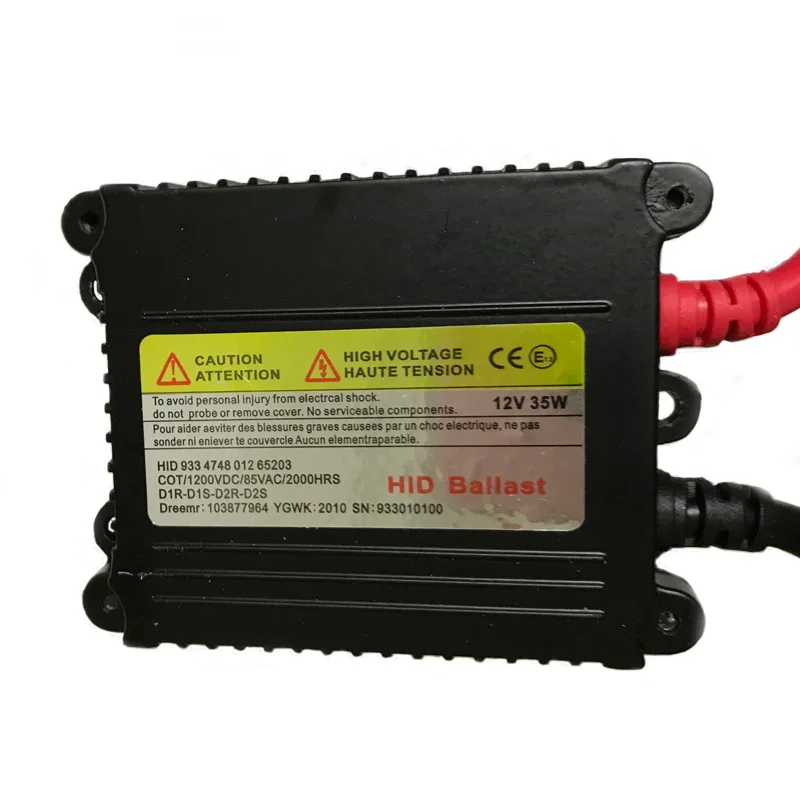 Stable hid Conversion Ballast for Car Xenon Bulb AC DC 12v hid Ballast 35w 23kv