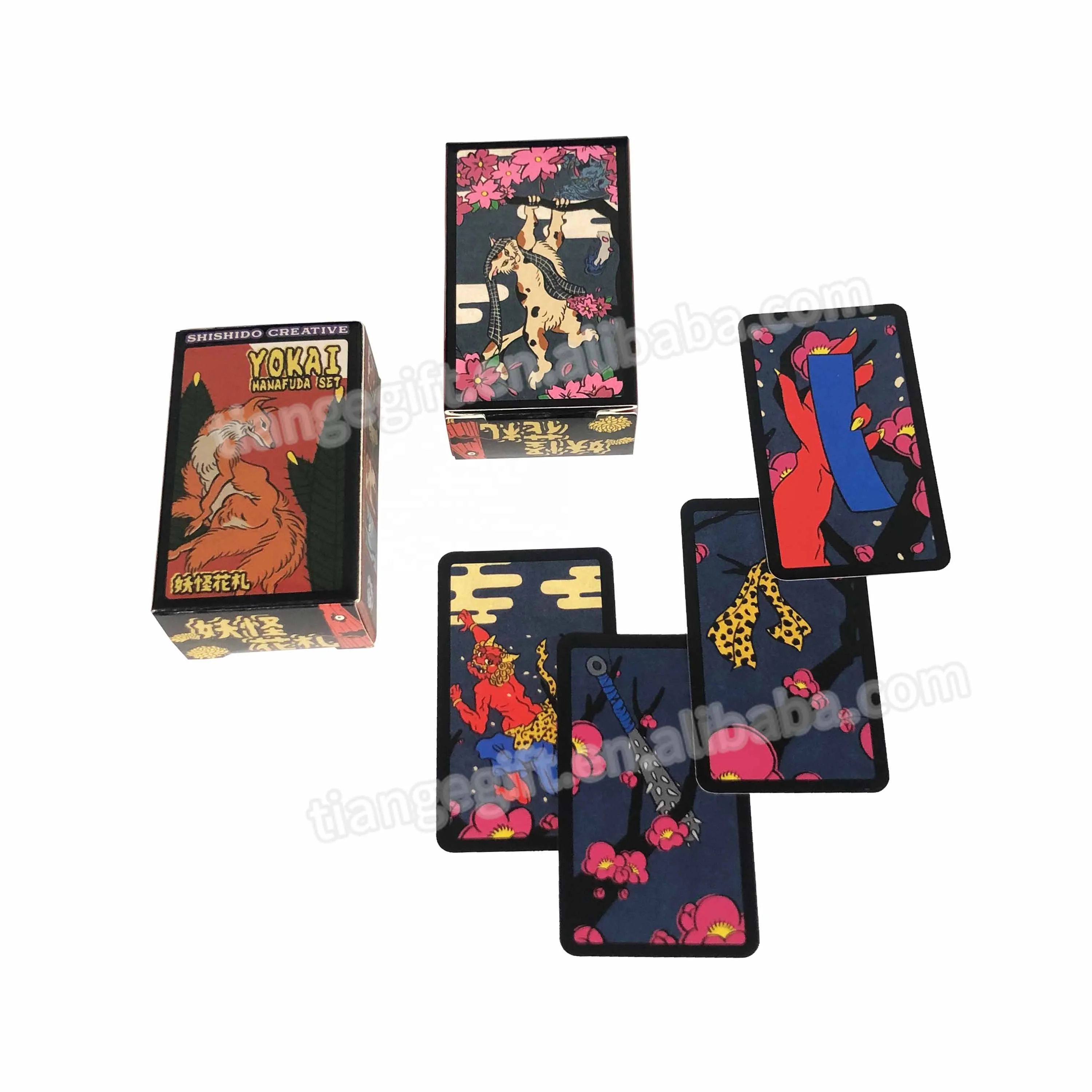 Custom Print Mini Japan Hanafuda Cards Game Set Custom Print Mini Japan Hanafuda Cards Game Set