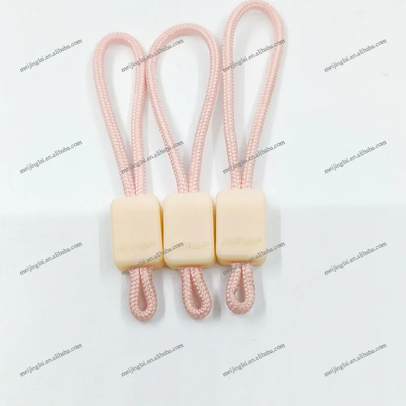 Custom Plastic Pull Tail Rope Zipper Head Hanging Rope Sunscreen ...