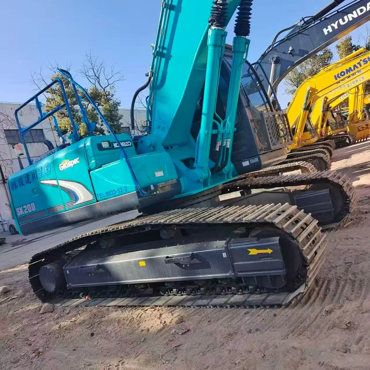 その他 KOBELCO SK200 True Blue Evolution Original Japan KOBELCO SK200 Second Hand Excavator Good Condition
