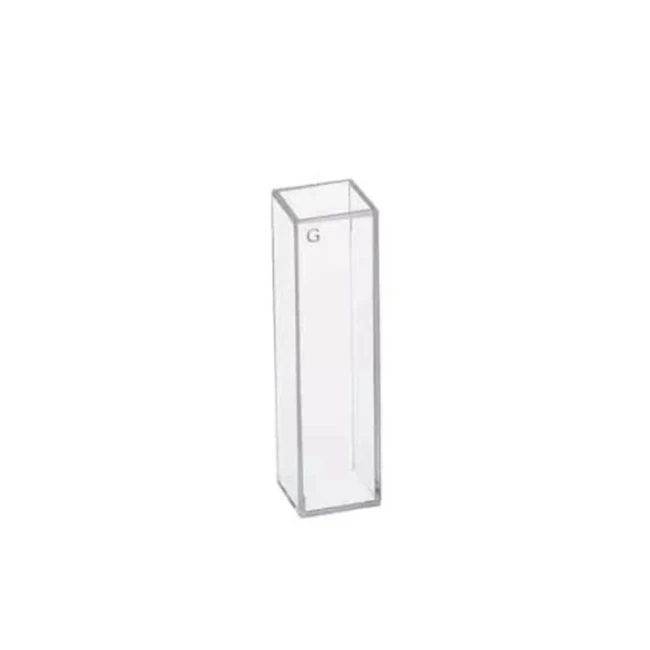 High Transmittance 10mm Path Length Quartz Cuvette for Spectrophotometer
