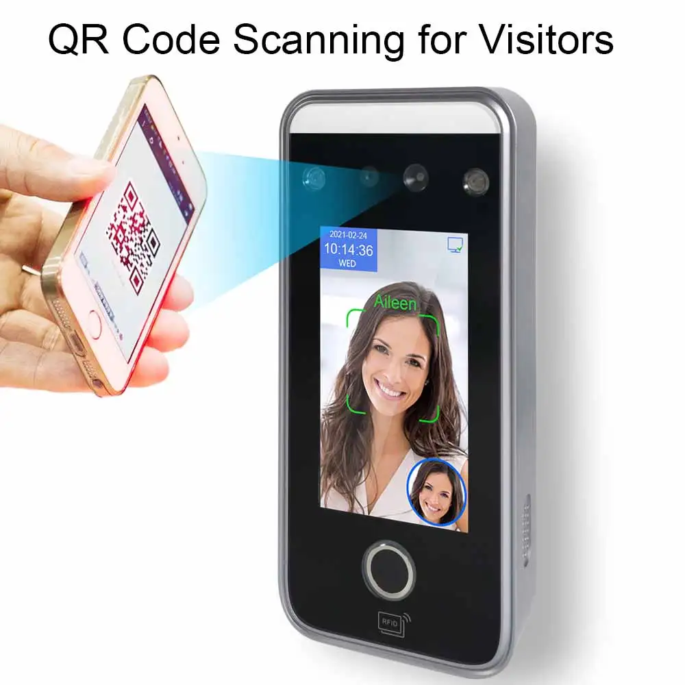 Timmy Free SDK Web Based Software Face and Fingerprint Recognition Time Attendance Access Control Device