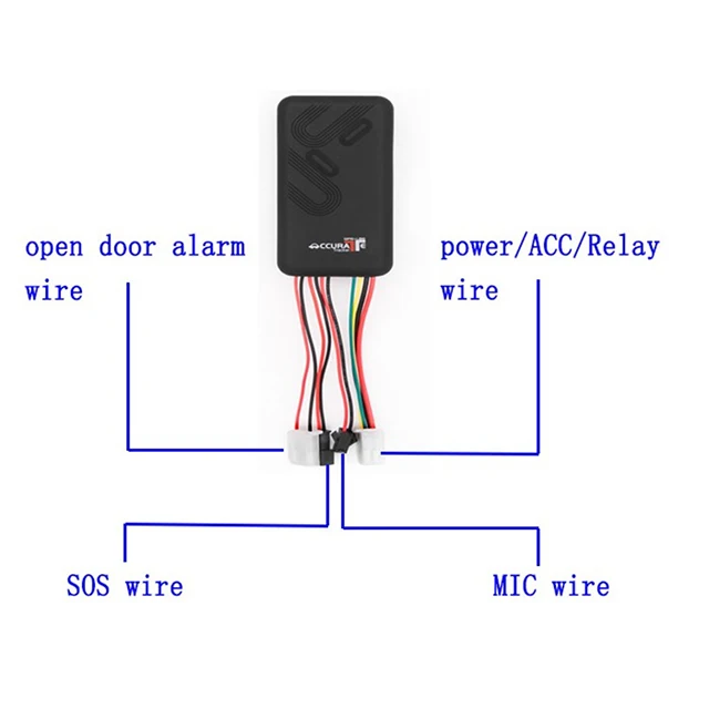 Vehicle Gps Real Time Tracking Device ACC Detection Gps Tracker GT06 for Car Remotely Cut off Fuel Sos Mic Function GT06N Tk100