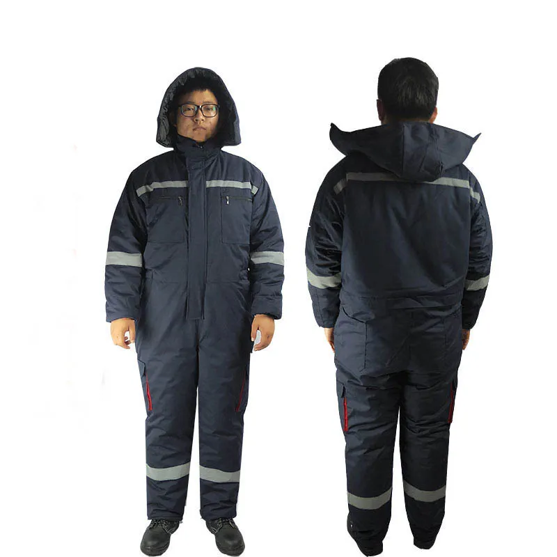Industrial Work Suits Water Proof Winter Thermal Reflective Coverall ...