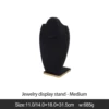 Black jewelry display stand-medium