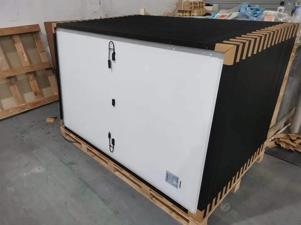 750W a Grade Bifacial Solar Panel Double Glass Topcon N Type Technology ...
