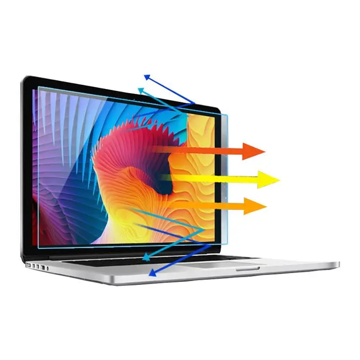 24 Inch Removable Anti Radiation Anti Glare Monitor Film Anti Uv Anti