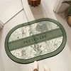 Forêt tropicale joyeuse - Ovale