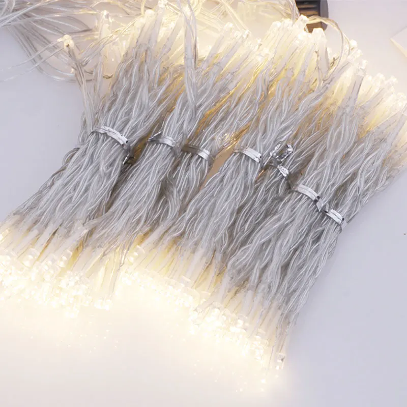 RTS Safe Low Voltage 31V LED Curtain Lights 3x3m Festival Lighting Company Christmas Diwali Ramadan Decorative Lights