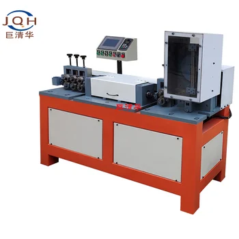3-8mm metal iron aluminium ss stainless steel wire machine for cutting and straightening