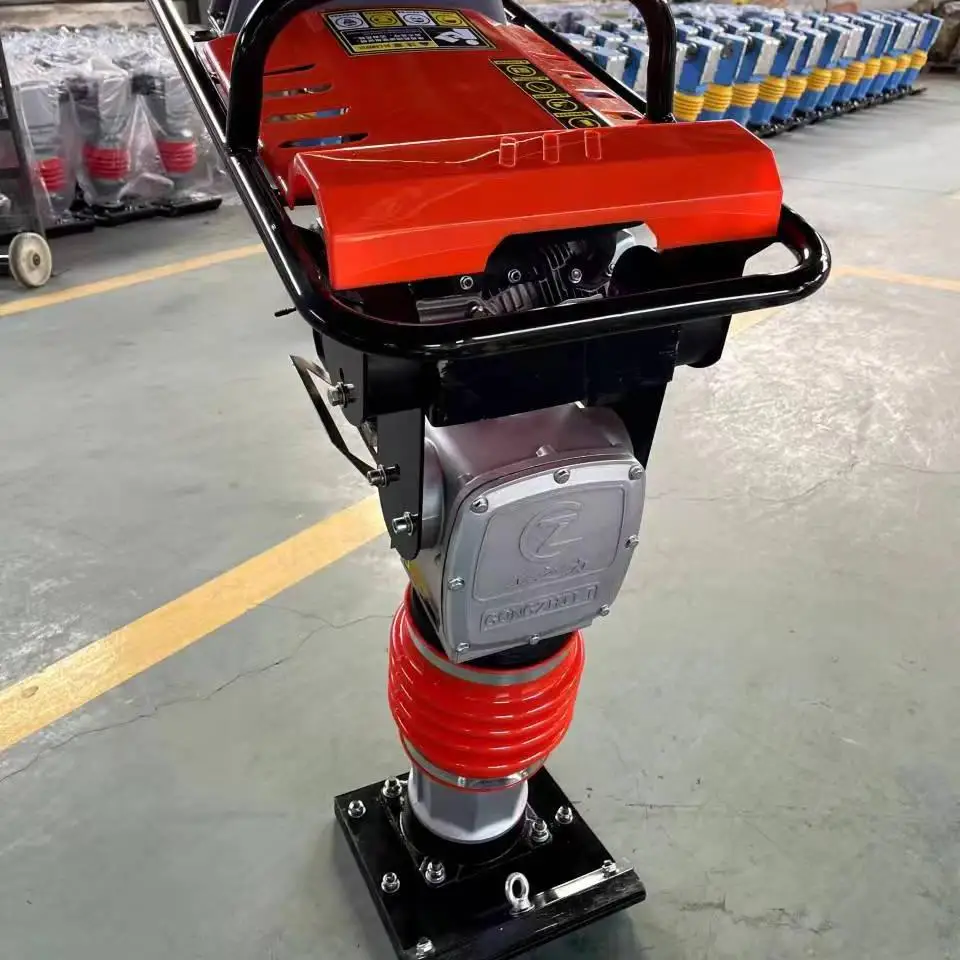5 л.с. двигатель Honda GX160 ручной домкрат для прыжков небольшой трамбовочный уплотнитель Вибрационный трамбовщик дорожного строительства