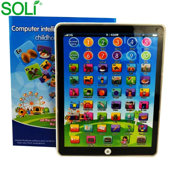 Good Quality Tablet Learning Pad Kids Educational Toys Reading Pad Preschool Learning