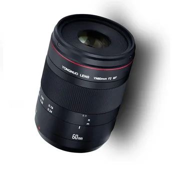 YONGNUO YN60mm F2NE MF Macro Lens Manual Focus F2 Large Aperture for Nikon D500/D750/D600/D700/D800/D810/D300/D300S DSLR Cameras detail image
