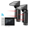 Kit de alarma de 2 barras negras C