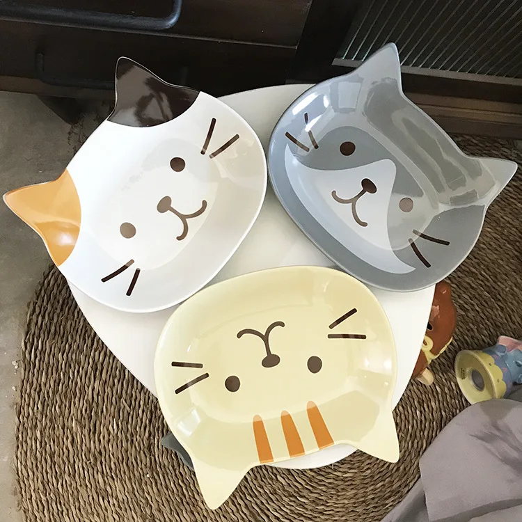 wholesale lovely cat animal shaped ceramic