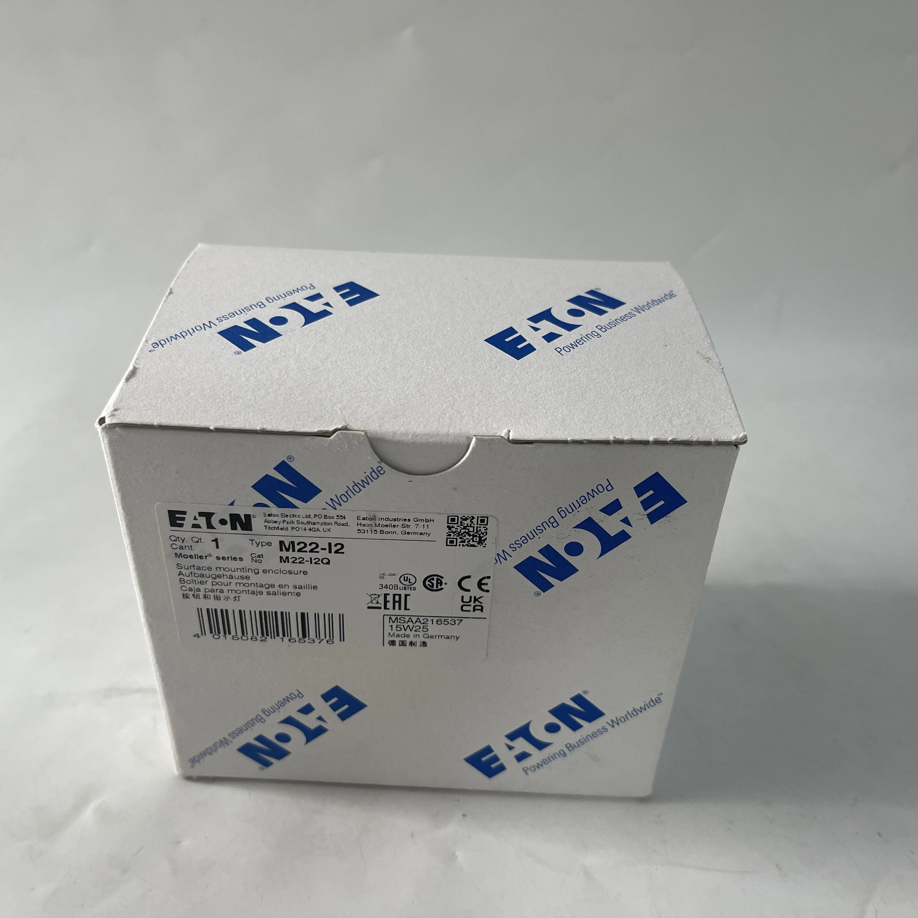 Eaton Auxiliary Contact Block M22-I2