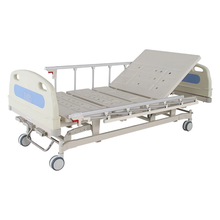 3 Function Manual Adjustable Medical Manual Hospital Bed