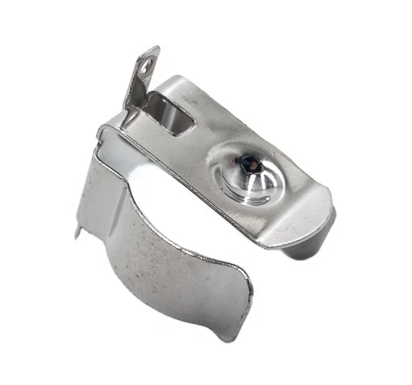 SMT Nickel Plated Spring Steel 18650 Battery Contact Positive and Negative Battery Clip Brass Copper Electric Contact
