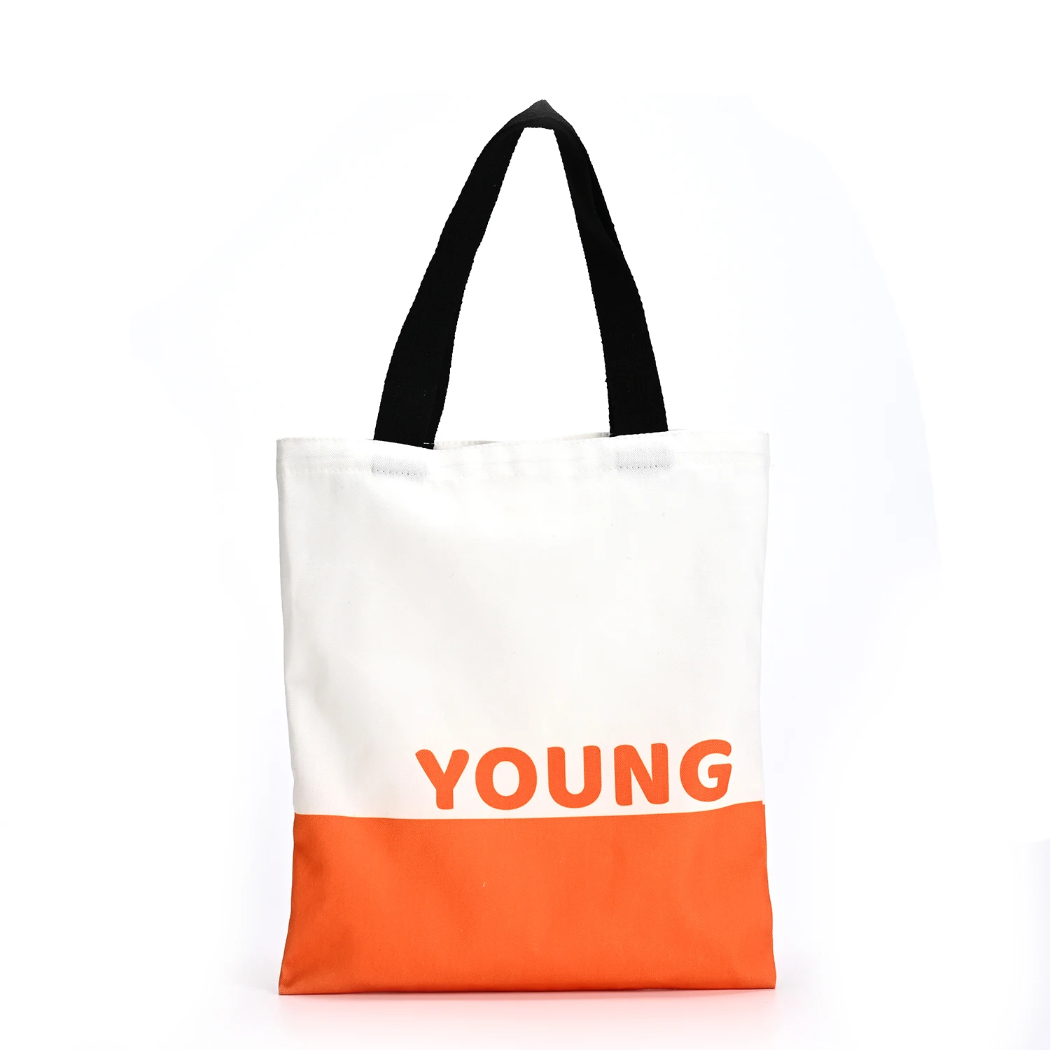 Custom Printed Logo Biodegradable Picnic Storage Beach Tote Bag Personalized Organic Cotton Canvas Shopping Bag factory